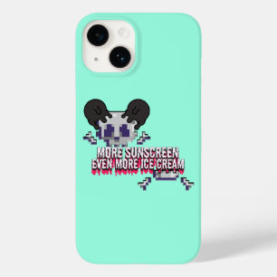 Coque Pour iPhone 14 Mikitiez glace à la barbe à papa journée chaude en