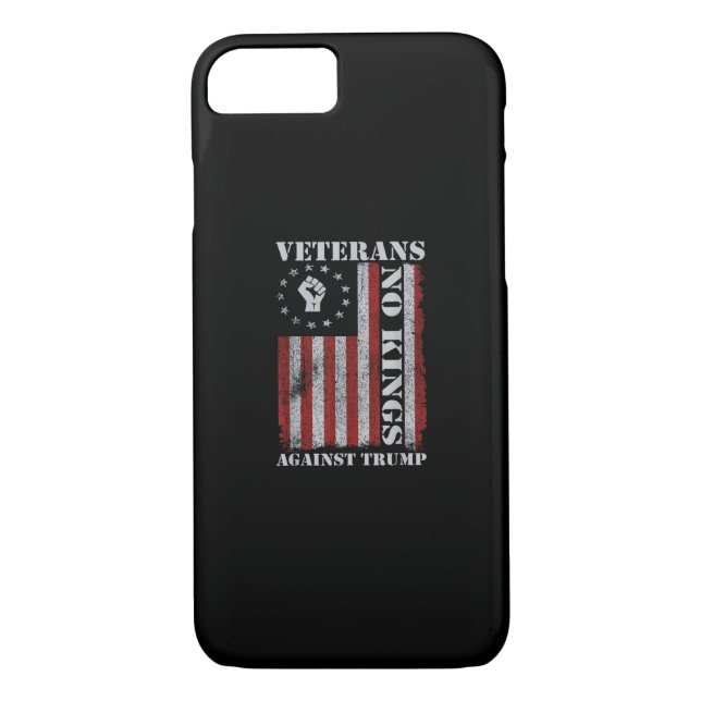 Coques Case-Mate iPhone Military Veterans Protest Flag Patriotic Freedom (Dos)