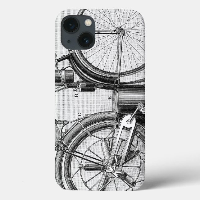 Coques Case-Mate iPhone Millet Motorcycle 1895 (Verso)