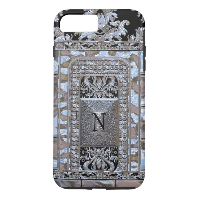 Coques Case-Mate iPhone Miltonshire Vogue Monogramme N (Dos)