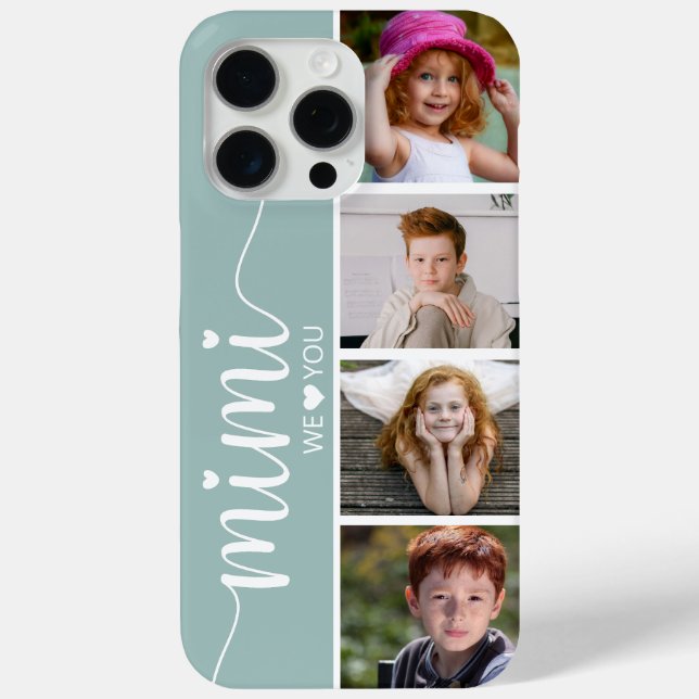 Coques Case-Mate iPhone Mimi 4 Photo (Verso)