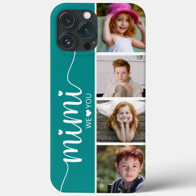 Coques Case-Mate iPhone Mimi We Love You Photo (Verso)