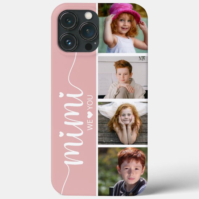 Coques Case-Mate iPhone Mimi We Love You Photo (Verso)