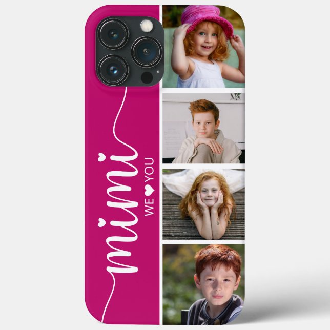 Coques Case-Mate iPhone Mimi We Love You Photo (Verso)