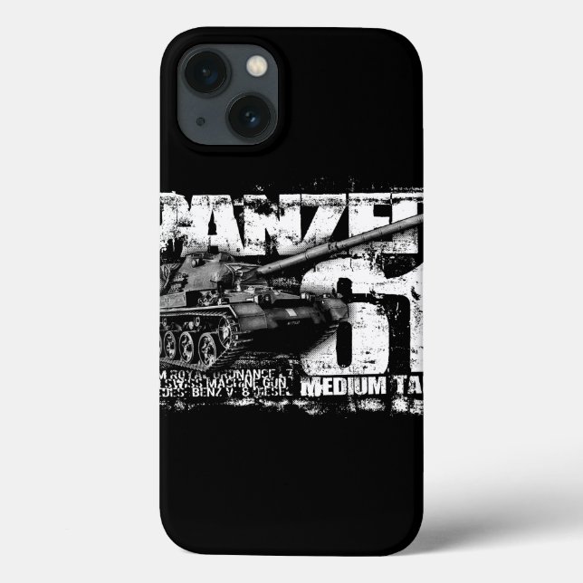 Coques Case-Mate iPhone Mini boîtier Panzer 61 iPad (Verso)