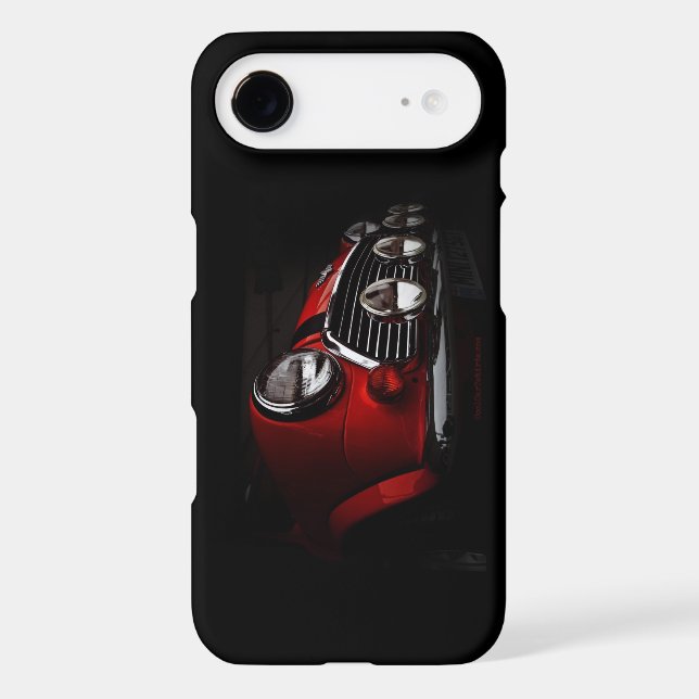 Coques Case-Mate iPhone Mini classique avec le rassemblement allume le cas (Verso)