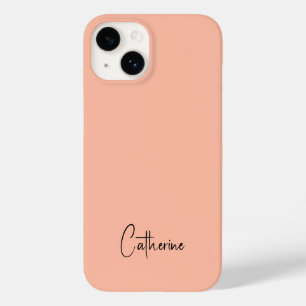 Coque Pour iPhone 14 Mini minimaliste couleur tendance