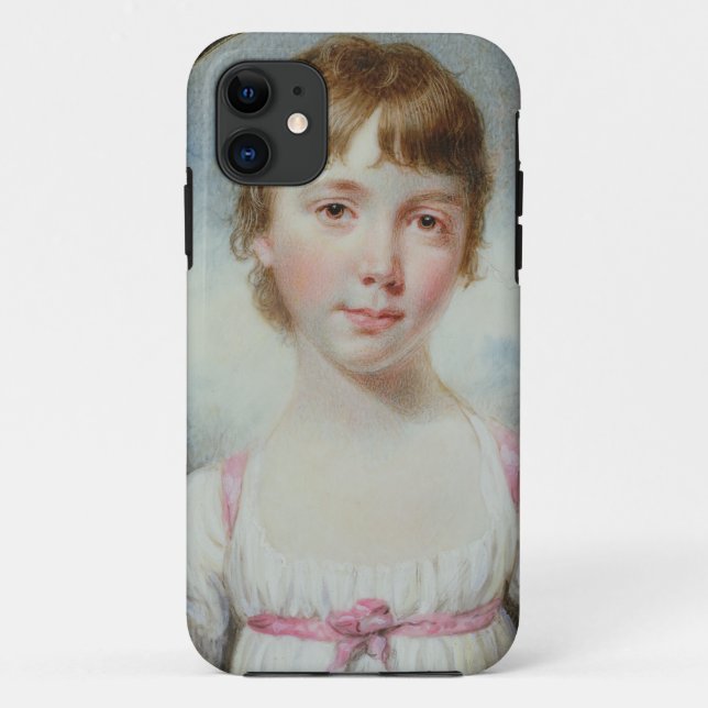 Coques Case-Mate iPhone Miniature d'une jeune fille (Dos)