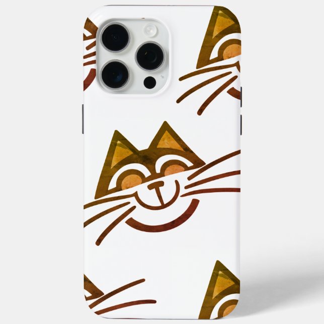 Coques Case-Mate iPhone Minimal Cat design iPhone / iPad case (Verso)