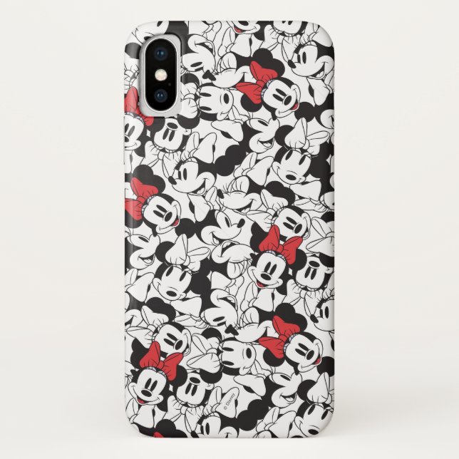 Coques Case-Mate iPhone Minnie branchée | Motif classique (Dos)