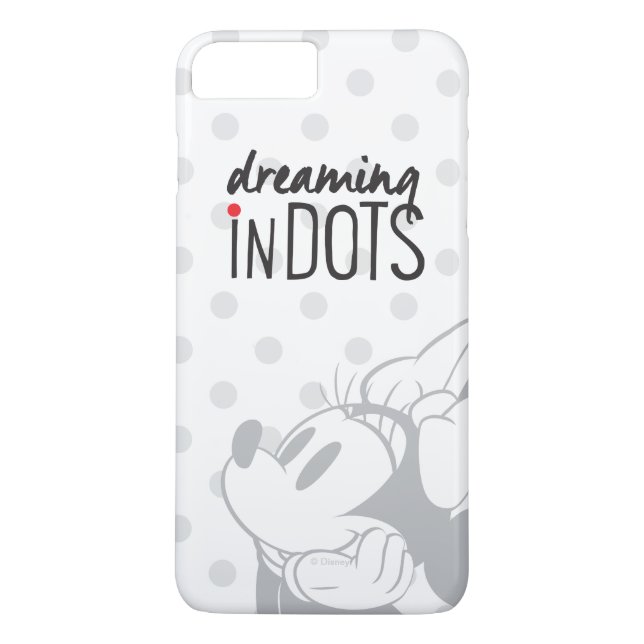 Coques Case-Mate iPhone Minnie branchée | Rêver par points (Dos)