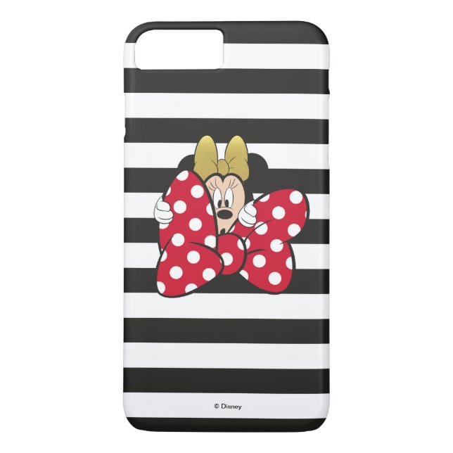 Coques Case-Mate iPhone Minnie | Cravate de fond (Dos)