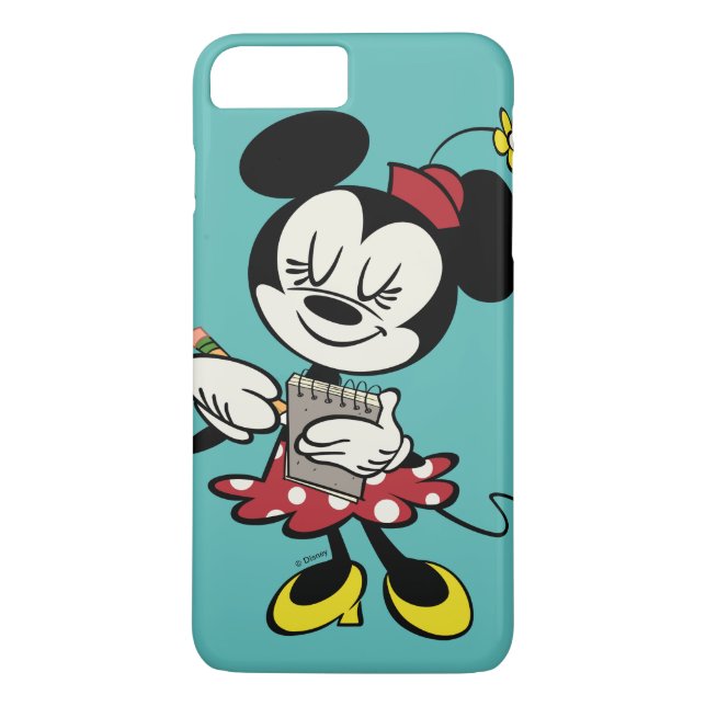 Coques Case-Mate iPhone Minnie française | Serveuse (Dos)