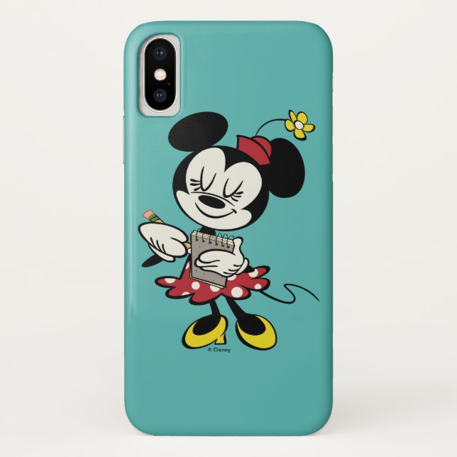 Coques Case-Mate iPhone Minnie française| Serveuse (Dos)