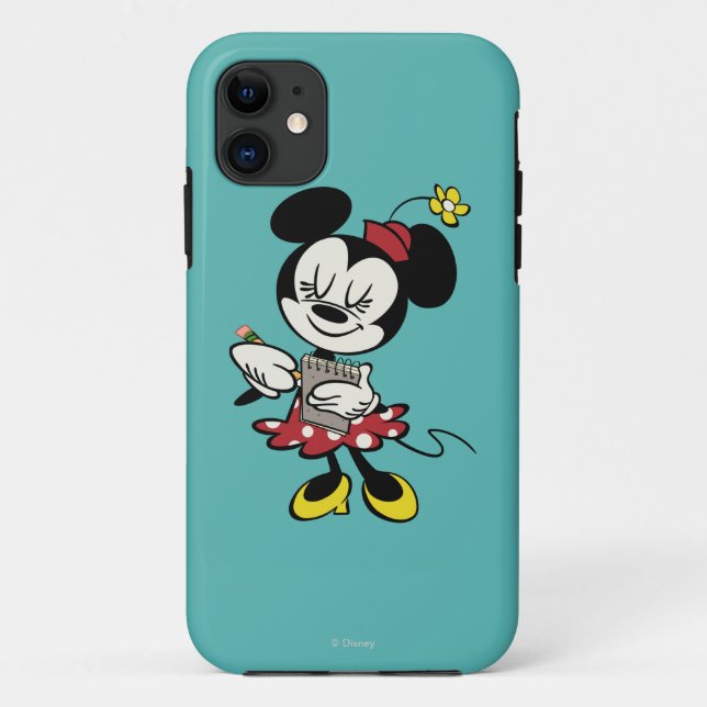 Coques Case-Mate iPhone Minnie française | Serveuse (Dos)