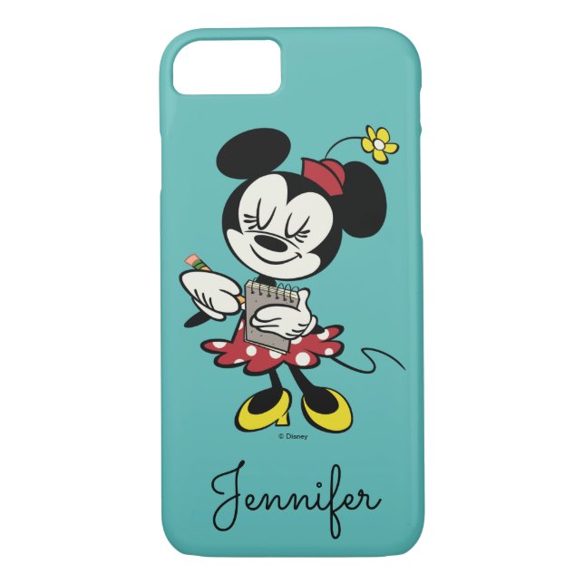 Coques Case-Mate iPhone Minnie française | Serveuse | Votre nom (Dos)