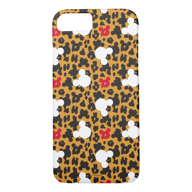 Coques Case-Mate iPhone Minnie | Motif Leopard (Dos)