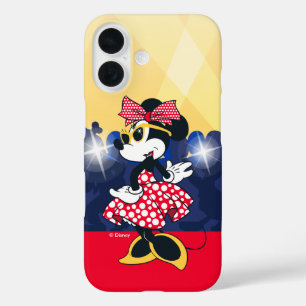 Coque Pour iPhone 16 Minnie Mouse   La vedette d'Hollywood