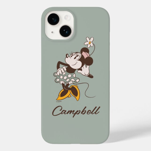 Coques Case-Mate iPhone Minnie Mouse | Minnie | Ajouter Votre Nom (Verso)