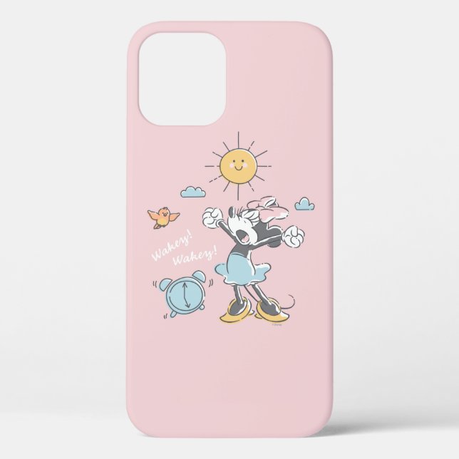 Coques Case-Mate iPhone Minnie Mouse | Réveil du matin (Verso)
