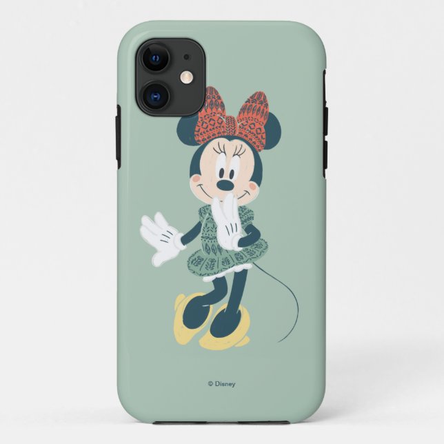 Coques Case-Mate iPhone Minnie| N'arrêtez jamais d'explorer (Dos)