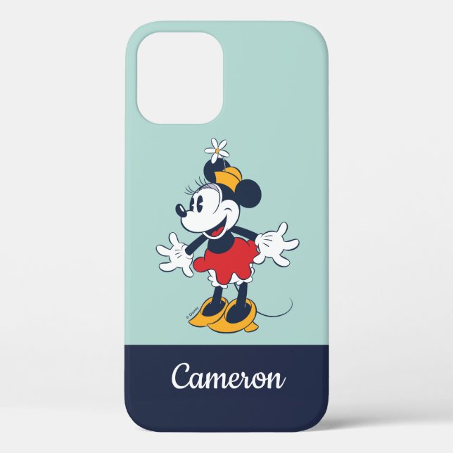 Coques Case-Mate iPhone Minnie | Pose Casquette Fun Flower (Verso)