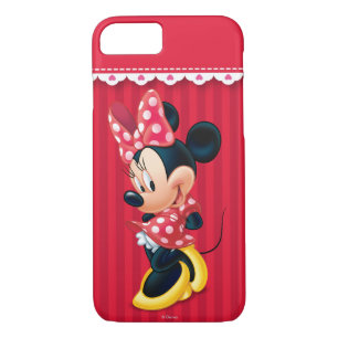 Coque iPhone 7 Minnie   Pose timide