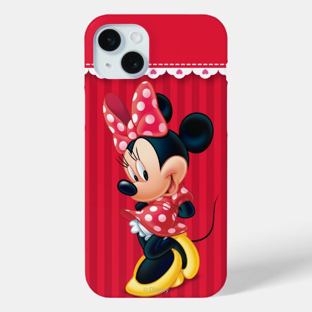 Coques Case-Mate iPhone Minnie | Pose timide (Verso)