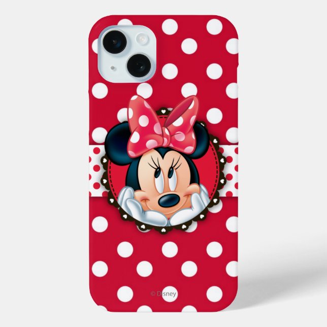 Coques Case-Mate iPhone Minnie | Sourire aux Pois (Verso)