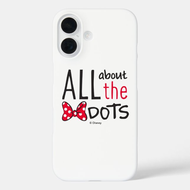 Coques Case-Mate iPhone Minnie tendance | Tout sur les points (Verso)