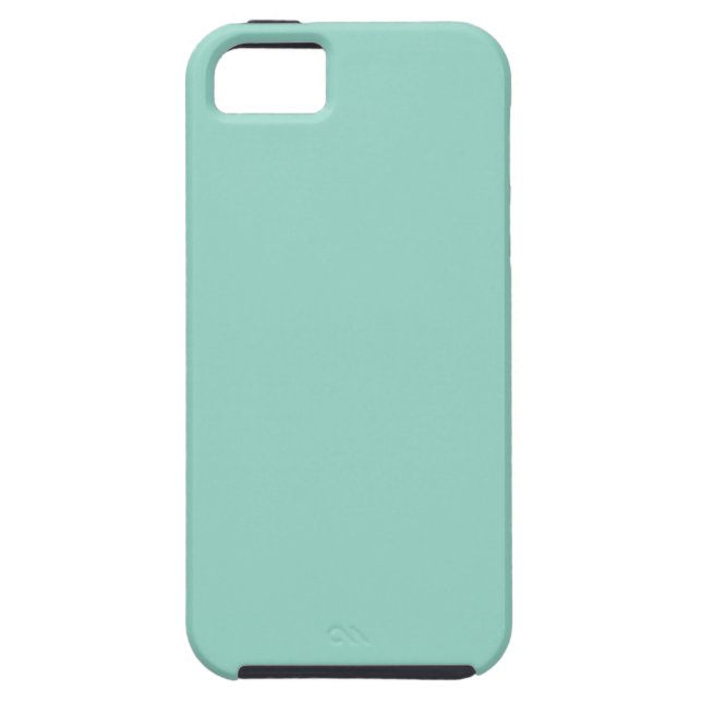 Coques Case-Mate iPhone Mint couleur solide (Dos)