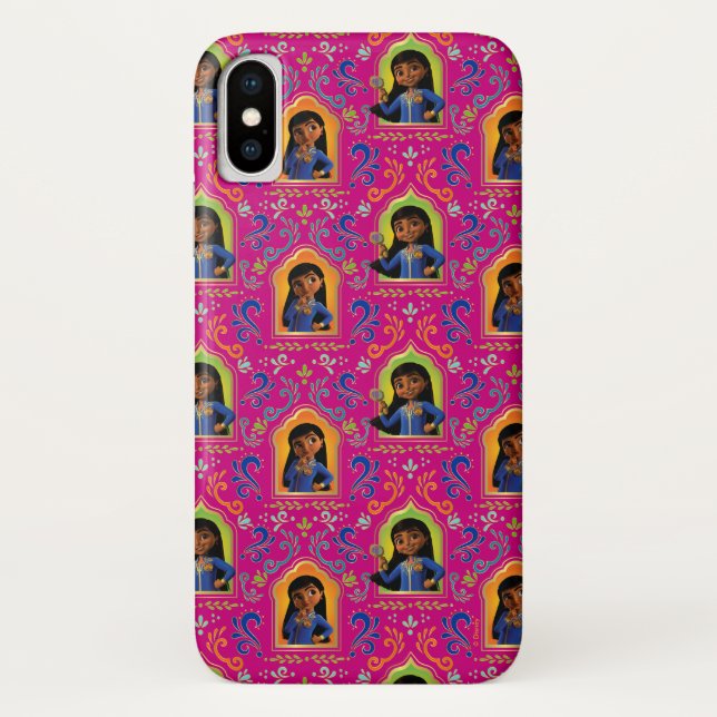 Coques Case-Mate iPhone Mira| Motif rose orné (Dos)