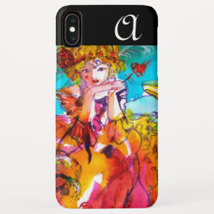 Coques Pour iPhone MIRANDOLINA Masques de Carnaval vénitien Monogramm