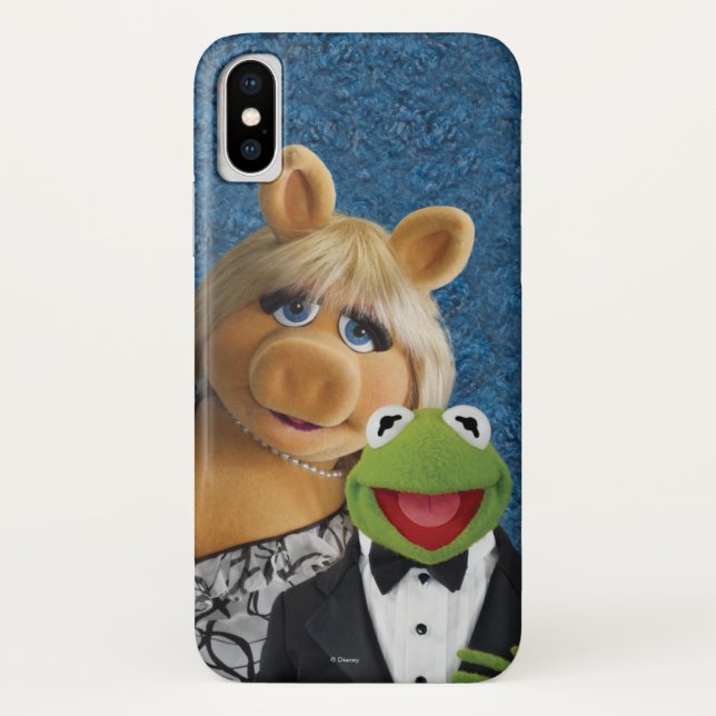 Coques Case-Mate iPhone Miss Piggy et Kermit (Dos)