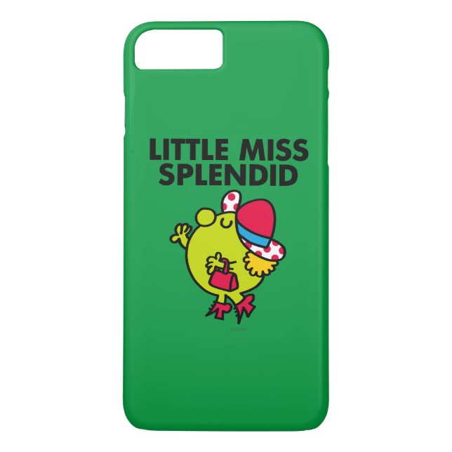 Coques Case-Mate iPhone Miss Splendid | Lettres noires (Dos)