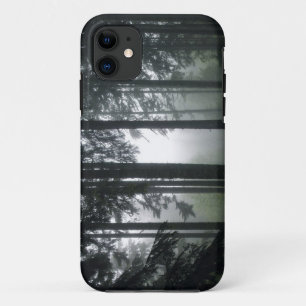 Coques Pour iPhone Misty PNW Rainforest Nature Scenery Téléphone Case
