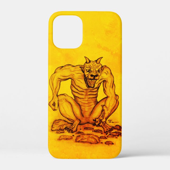 Coques Case-Mate iPhone Mix-Créature - Troll, Golem et Devil (Verso)