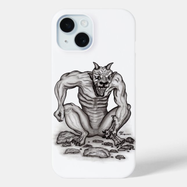Coques Case-Mate iPhone Mix-Créature - Troll, Golem et Devil (Verso)