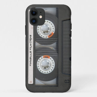 Coque iPhone 11 Mixtape Cassette Personnalisée