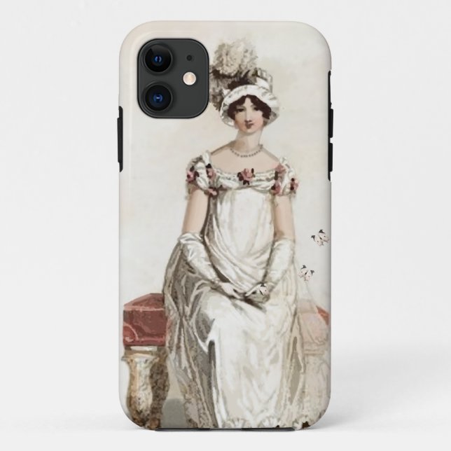 Coques Case-Mate iPhone "Mlle Bennet" (Dos)