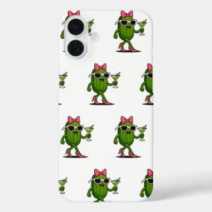 Coques iPhone 16 Plus Mlle Chic concombre
