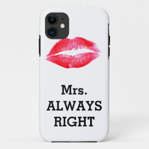 Etui iPhone Case-Mate Mme Always Right Funny