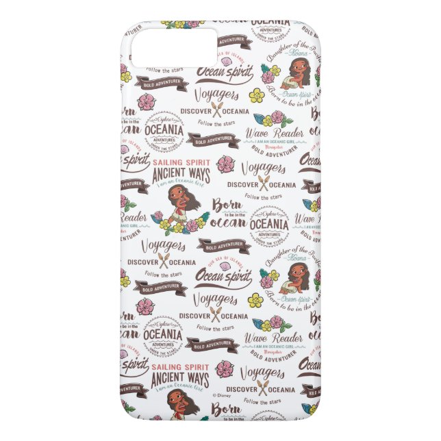 Coques Case-Mate iPhone Moana | Bold Motif aventurier (Dos)