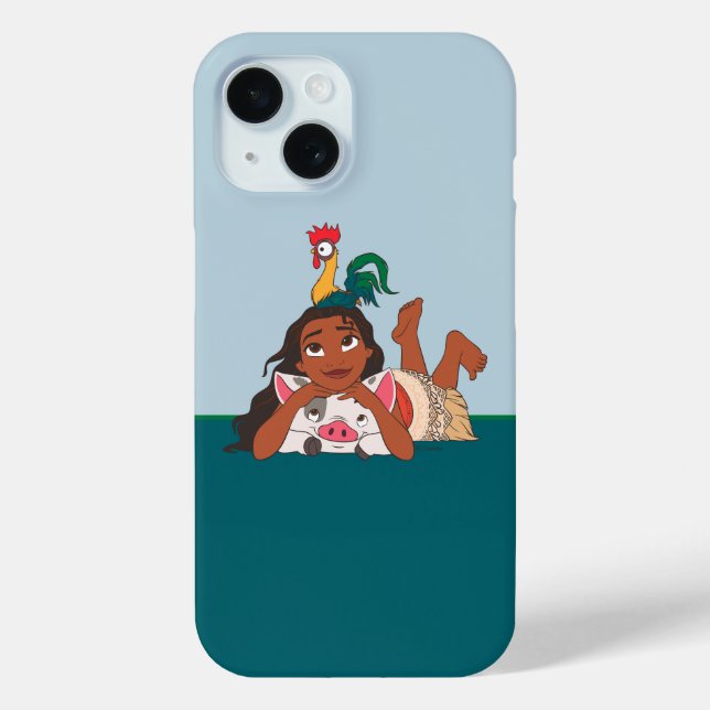 Coques Case-Mate iPhone Moana de Disney | Moana & Friends (Verso)
