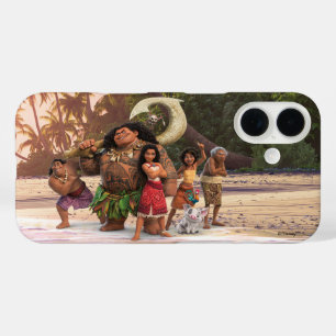 Coque Pour iPhone 16 Moana et Crew