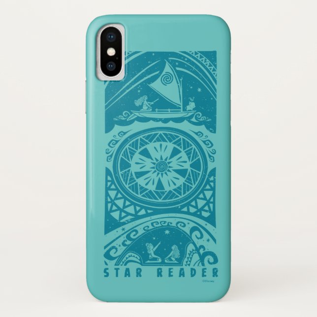 Coques Case-Mate iPhone Moana | Lecteur d'étoiles (Dos)