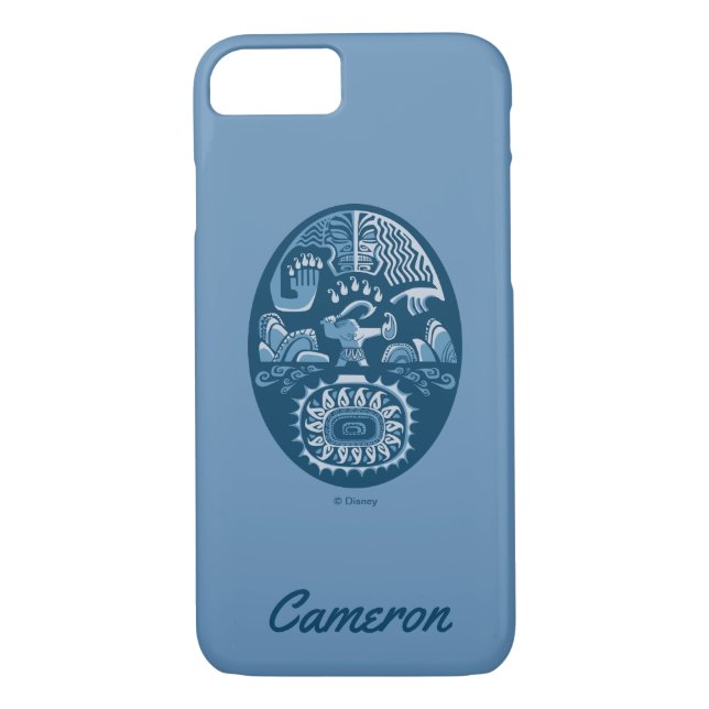 Coques Case-Mate iPhone Moana | Maui - Island Lifter (Dos)