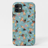 Moana | Modèle floral