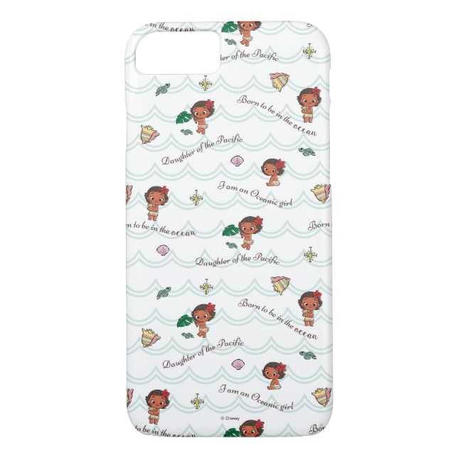 Coques Case-Mate iPhone Moana | Né pour être dans le Motif Océan (Dos)