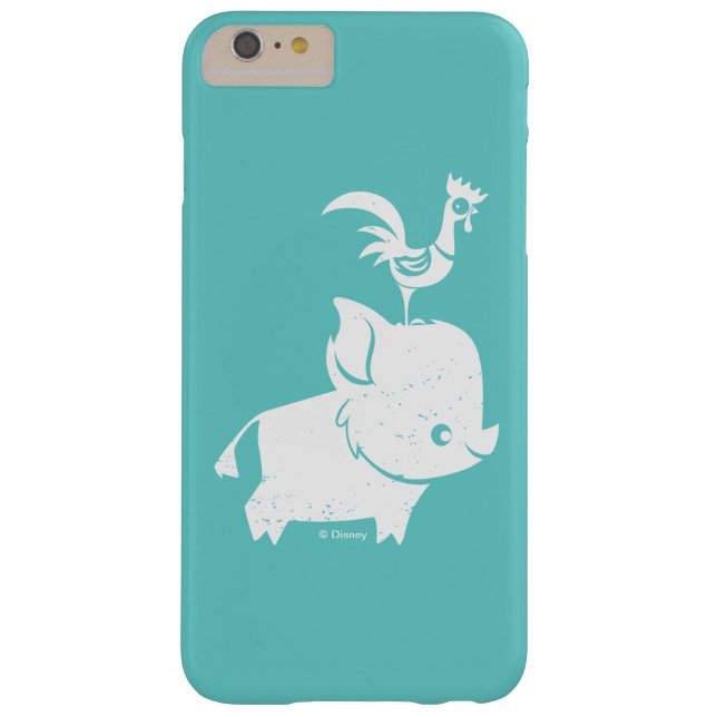 Coques Case-Mate iPhone Moana | Pua & Heihei - Silhouette (Dos)